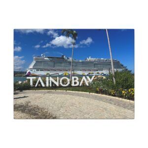 Taino Bay Cruise Ship - Matte Canvas, Stretched, 0.75"