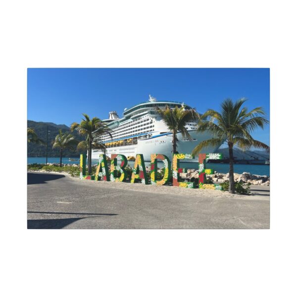 Labadee Cruise Ship - Matte Canvas, Stretched, 0.75" - Image 5