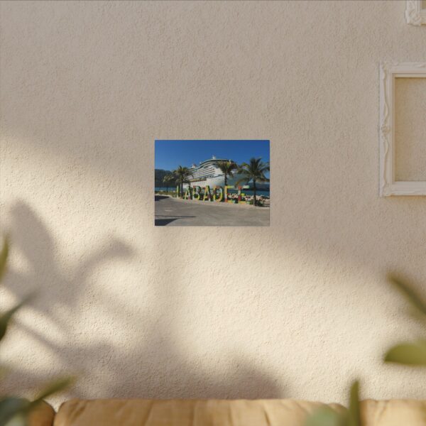 Labadee Cruise Ship - Matte Canvas, Stretched, 0.75" - Image 3