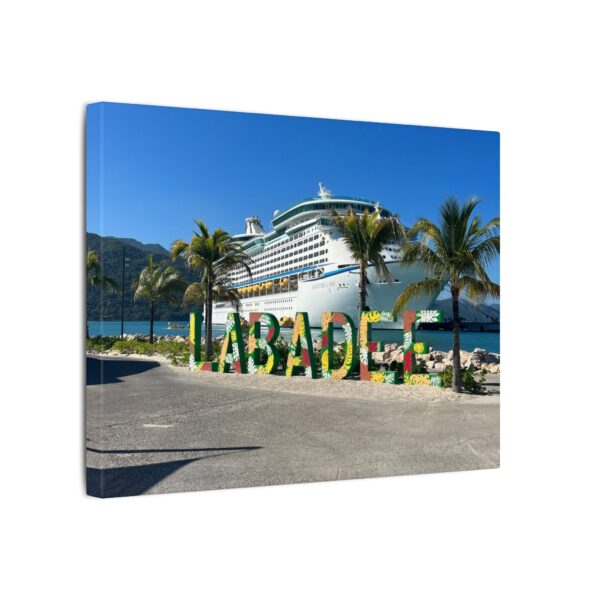 Labadee Cruise Ship - Matte Canvas, Stretched, 0.75" - Image 2