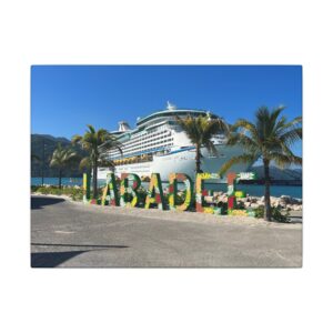 Labadee Cruise Ship - Matte Canvas, Stretched, 0.75"