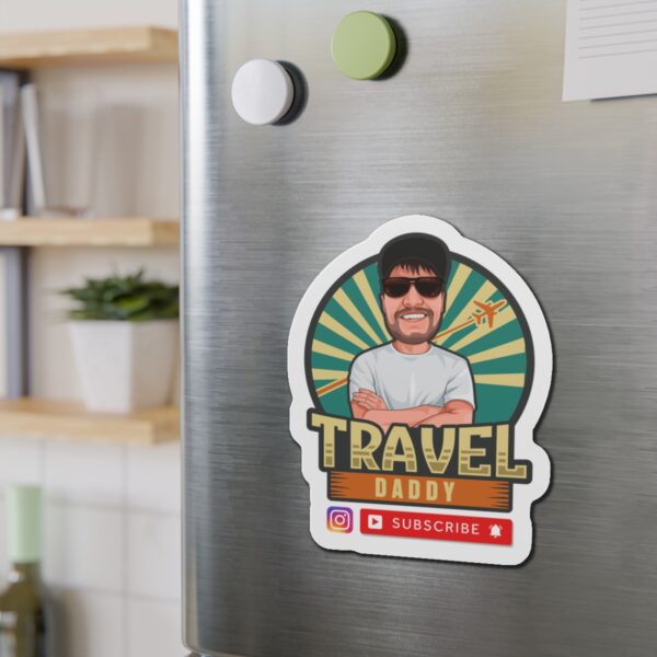 Travel Daddy Official Magnet - Image 3